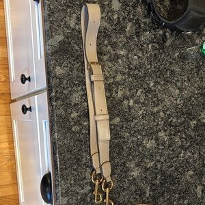 Marc Jacob’s pebble leather grey replacement strap